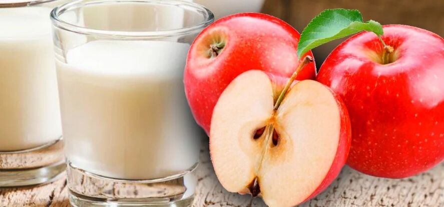 Dieta di mela Kefir