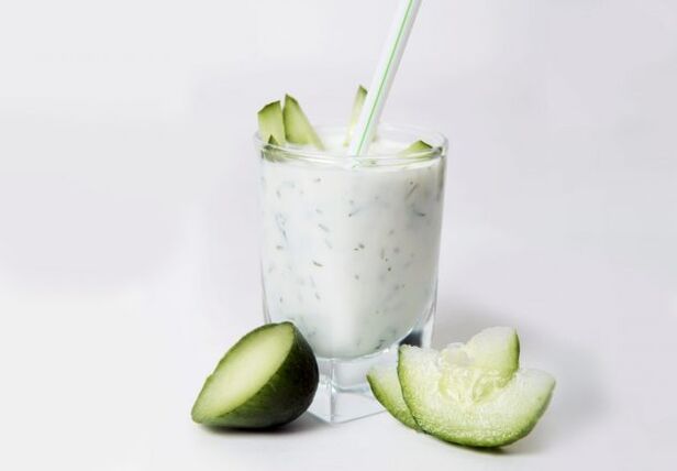 Dieta con kefir di cetriolo