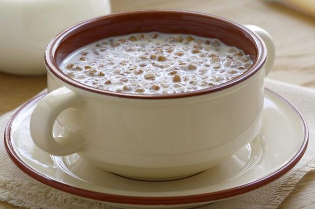 Grano saraceno con kefir per una dieta di 3 giorni