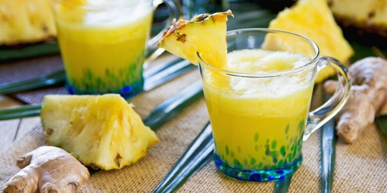 Frullato di ananas per dimagrire